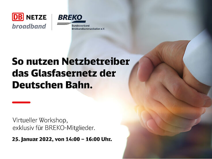 DB Broadband|BREKO: Virtueller Workshop | © DB Broadband